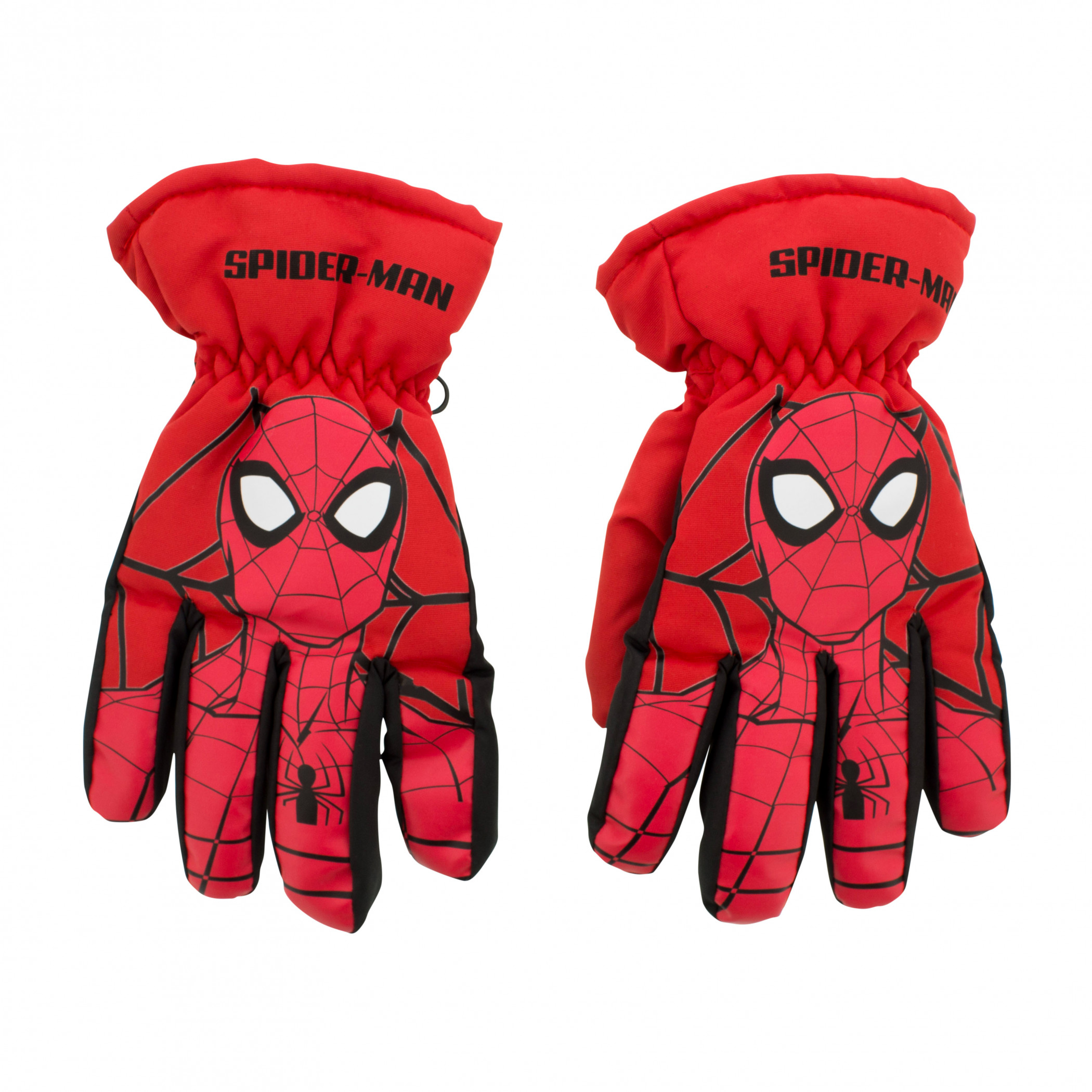 Spider-Man Mask and Web Youth Ski Gloves